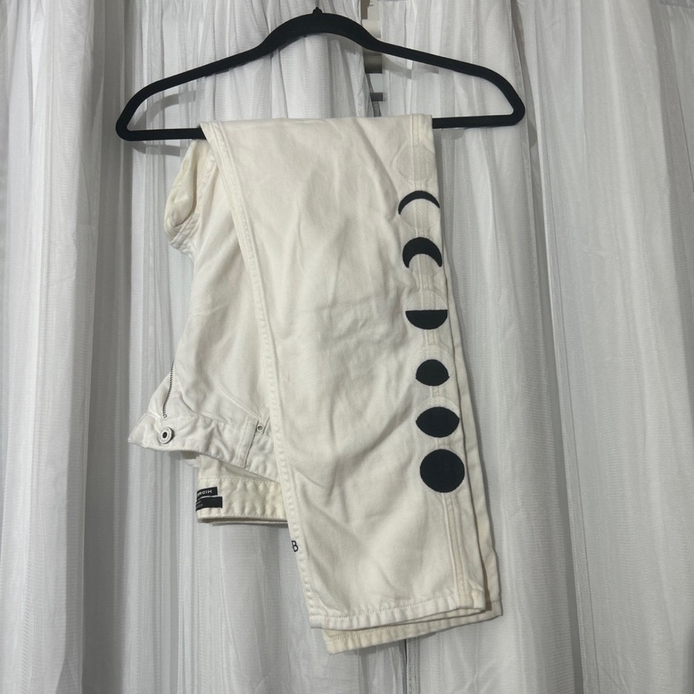 Scotch and Soda Midnight Dinner White Denim Pants (moon cycle jeans)